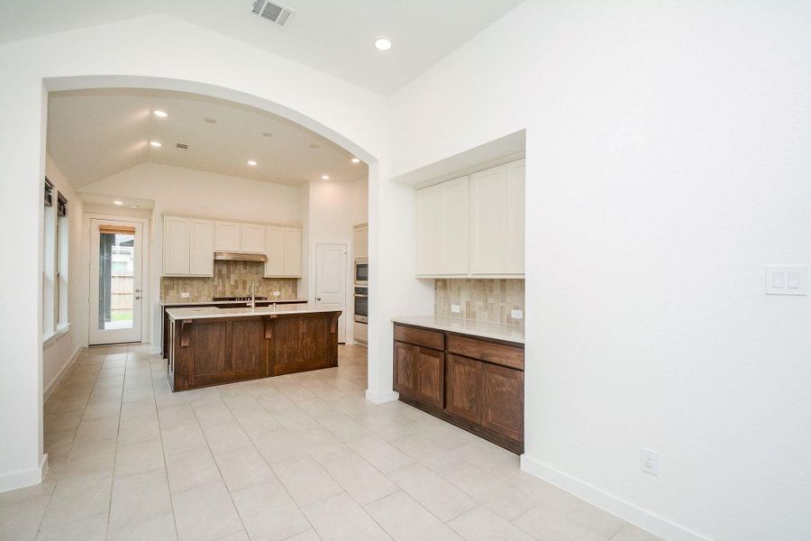Elegant tile flooring and neutral finishes complement any style. Elegant tile flooring and neutral finishes complement any style.