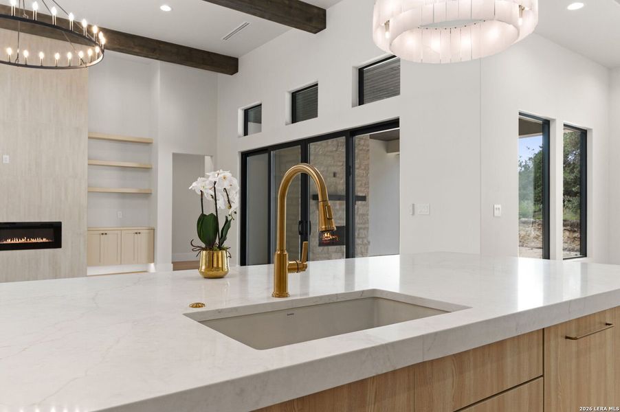 Close-up of interior finishes inside a home in , San Antonio (Image 50).