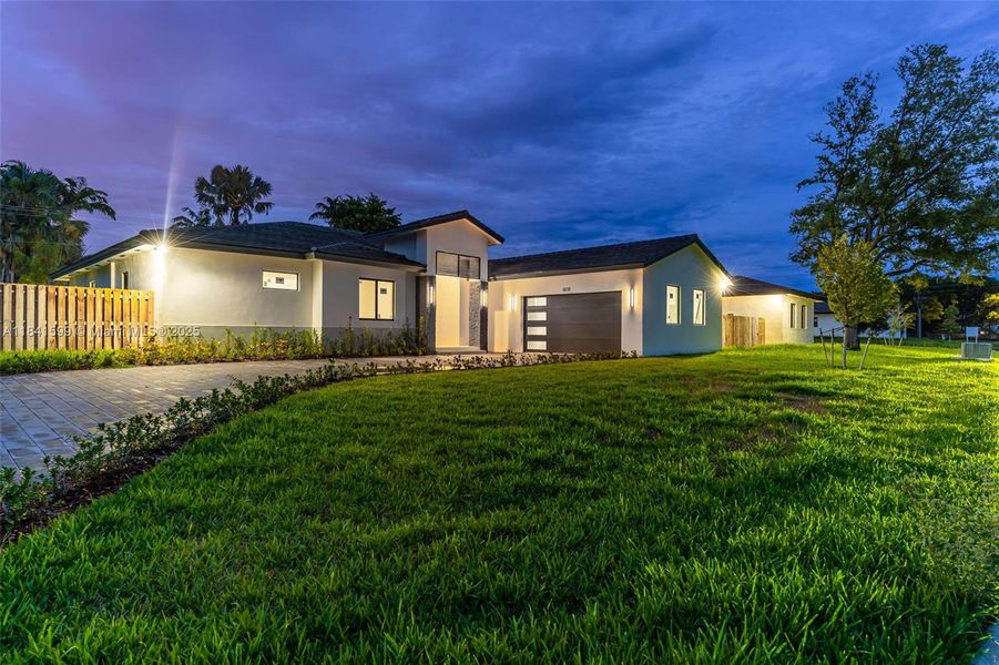 Front exterior of a new home in , Cutler Bay, FL, highlighting curb appeal (Image 23).