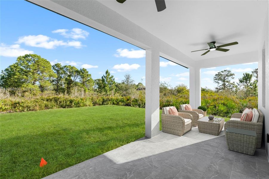 Exterior details and patio area of a home in , Lehigh Acres (Image 4).