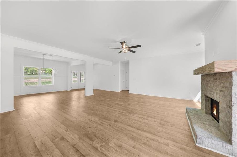 Spacious, unfurnished interior of a new home in , Gainesville (Image 41).