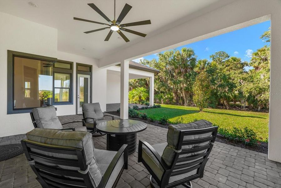 Exterior details and patio area of a home in , Sarasota (Image 36). Exterior details and patio area of a home in , Sarasota (Image 36).