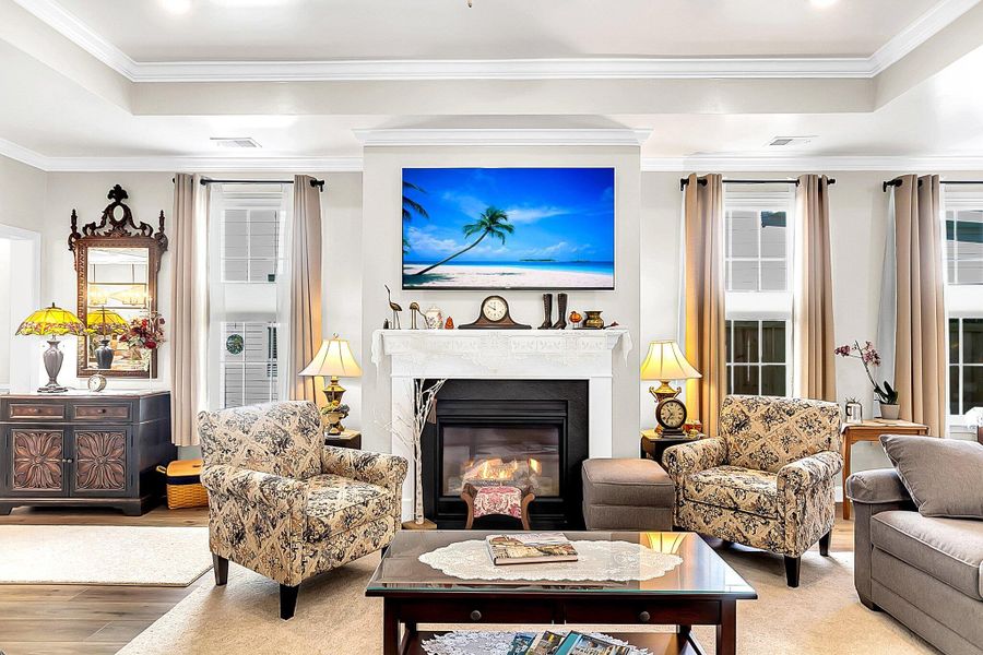 Furnished interior view inside a new home in Lochton, Summerville (Image 10).