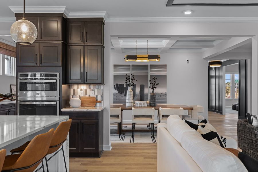 Representative furnished interior of a home built from the The Sand Dollar by Chesapeake Homes in Coastal Club of the Carolinas, Calabash (Image 34).