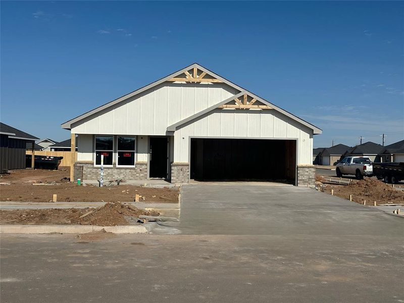 In-progress construction of a new home in , Abilene, TX (Image 22).