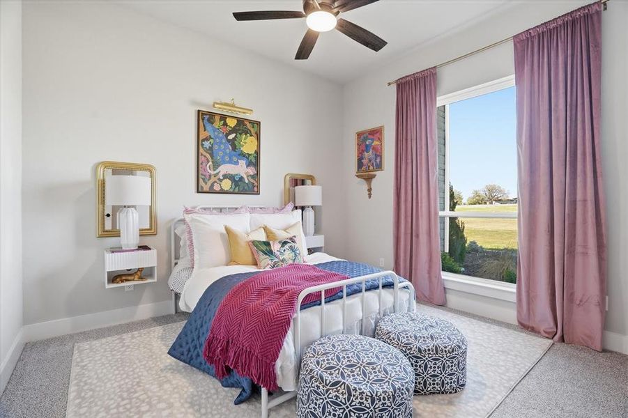 Furnished interior view inside a new home in , Weatherford (Image 24).