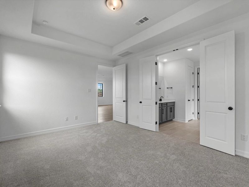 Spacious, unfurnished interior of a new home in Austin Point, Richmond (Image 19). Spacious, unfurnished interior of a new home in Austin Point, Richmond (Image 19).
