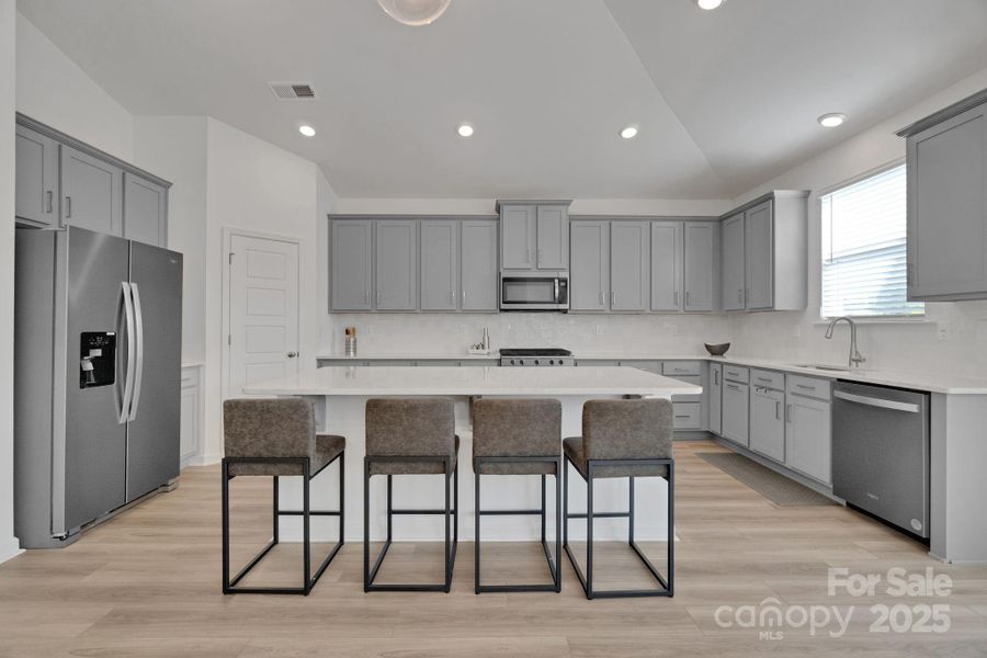 Furnished interior view inside a new home in The Hills, Huntersville (Image 5).