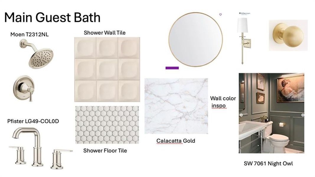 Sample of building materials used in homes in Gardens at Arbor Springs, Newnan (Image 3).