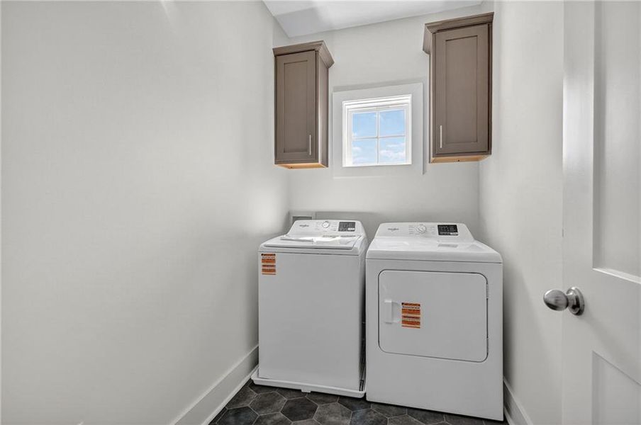 Furnished interior view inside a new home in , Buford (Image 32).