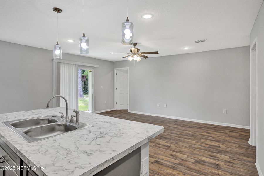 Furnished interior view inside a new home in , Jacksonville (Image 9).