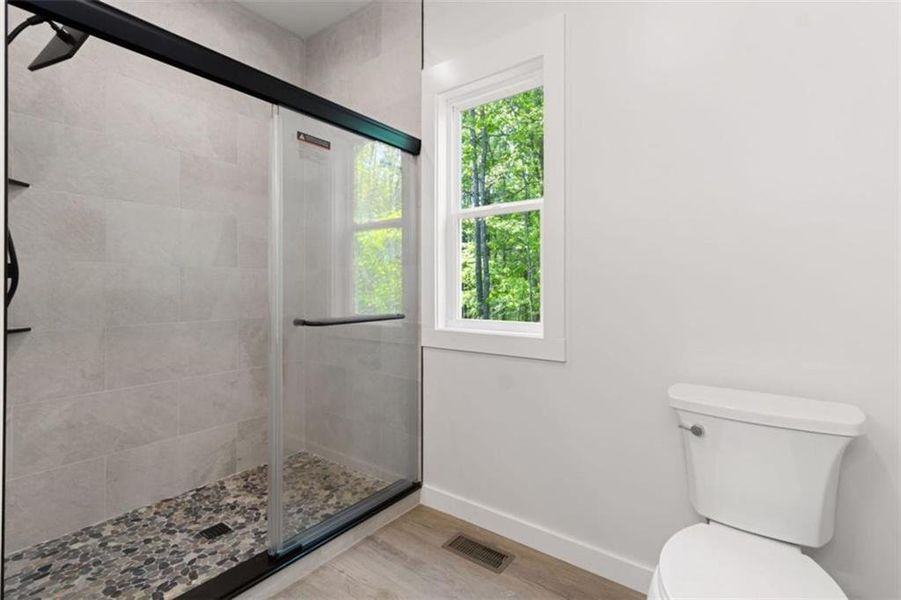 Furnished interior view inside a new home in , Ellijay (Image 16).