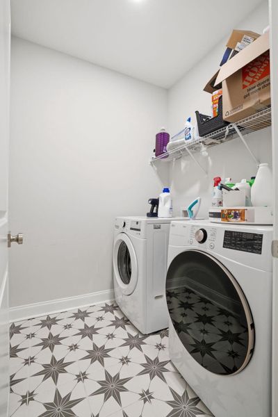 Furnished interior view inside a new home in Tidewater at Lakes of Cane Bay, Summerville (Image 30).