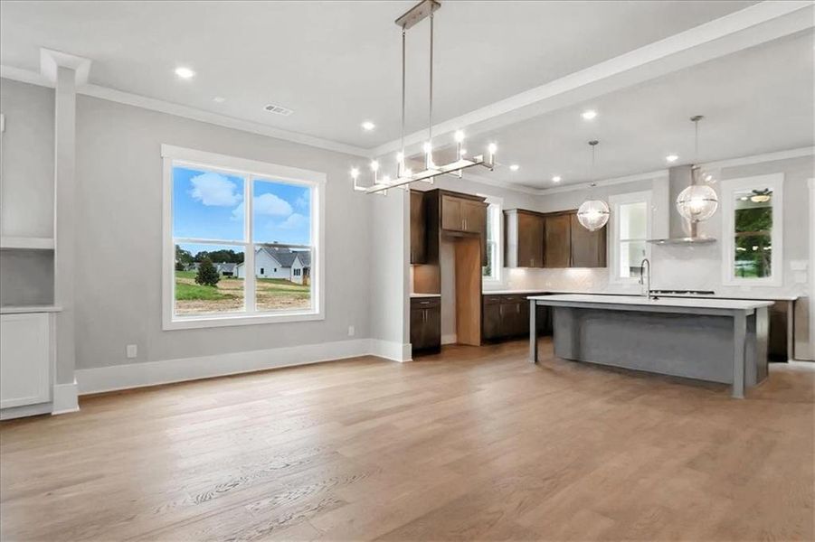 Spacious, unfurnished interior of a new home in Old Town Estates, Monroe (Image 43).