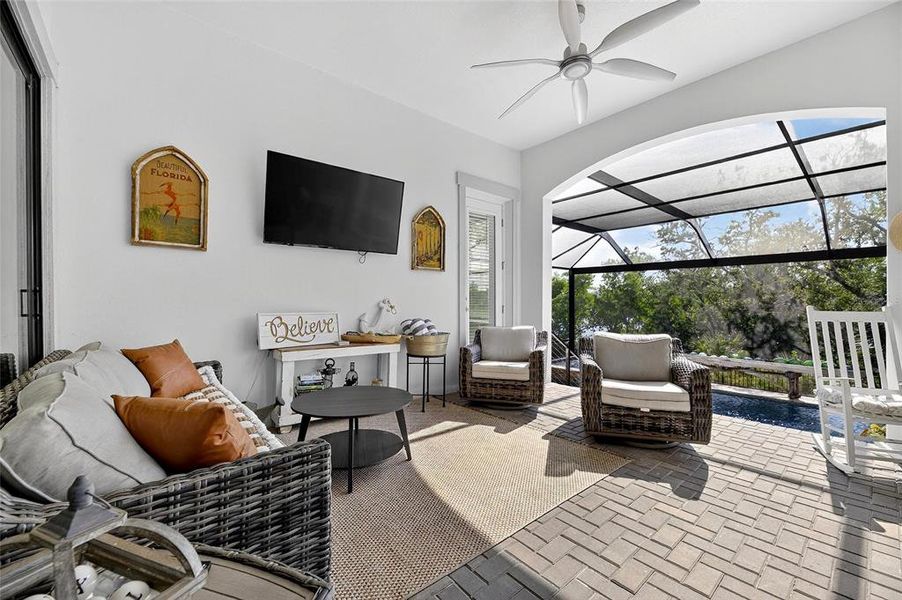 Furnished interior view inside a new home in SouthShore Yacht Club: Somerset Preserve, Ruskin (Image 66).