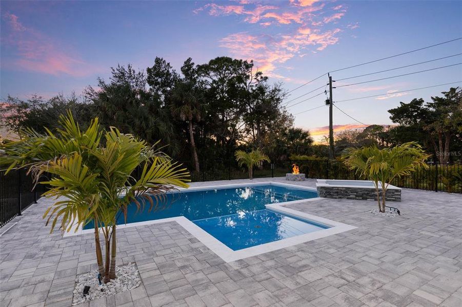Exterior details and patio area of a home in , Palm Coast (Image 61). Exterior details and patio area of a home in , Palm Coast (Image 61).
