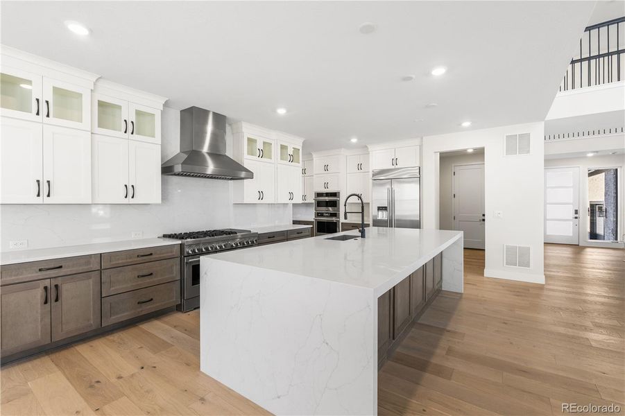 Furnished interior view inside a new home in Autograph at Lyric, Lone Tree (Image 35).