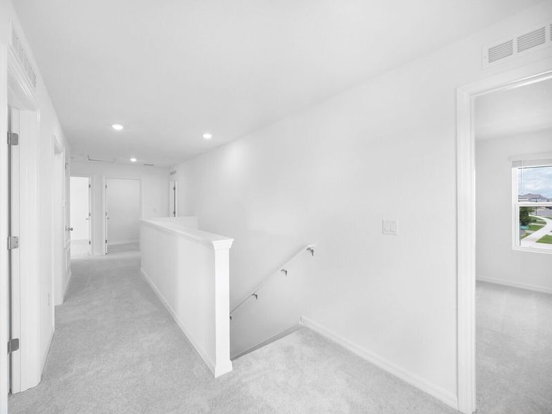 Spacious, unfurnished interior of a new home in Waterstone, Groveland (Image 30).