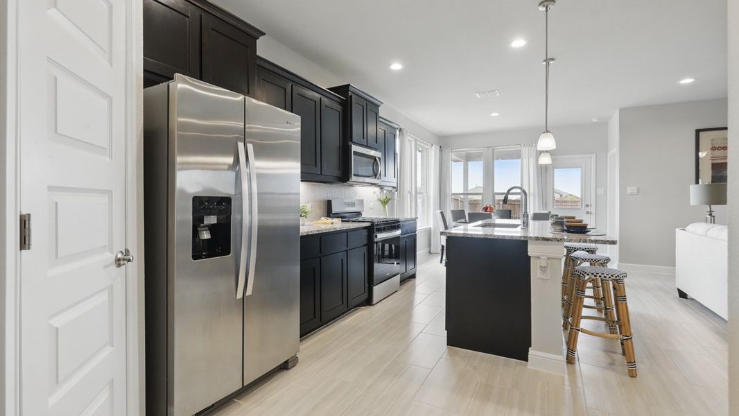 Furnished interior view inside a new home in Legado, Cleburne (Image 7).