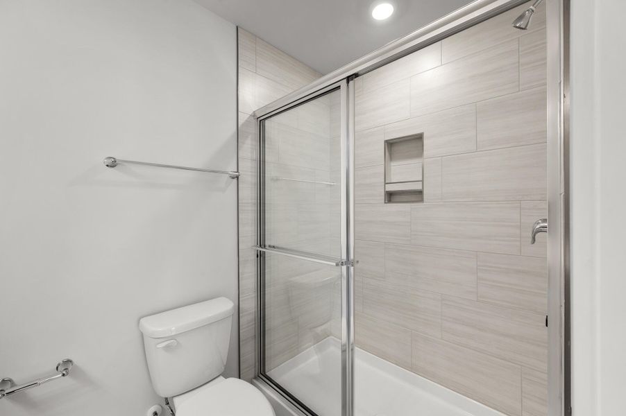 Photo is of a similar home