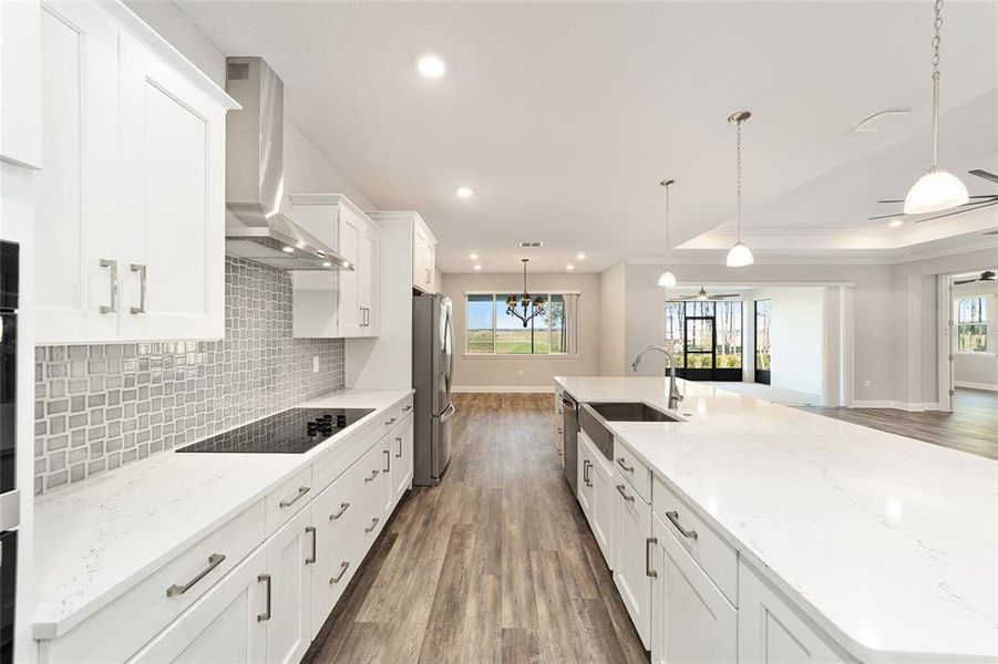 Furnished interior view inside a new home in , Ocala (Image 8).