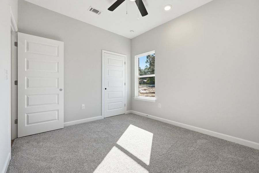 Spacious, unfurnished interior of a new home in McCarthy Estates, Defuniak Springs (Image 22). Spacious, unfurnished interior of a new home in McCarthy Estates, Defuniak Springs (Image 22).