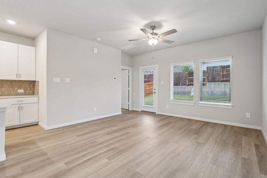 Photo is not of the actual home, but is an inspirational photo of builder’s model home and may depict options, furnishings, and/or decorator features that are not included