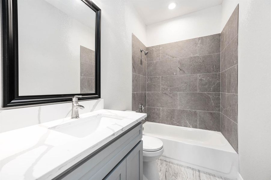 Furnished interior view inside a new home in , Galveston (Image 16). Furnished interior view inside a new home in , Galveston (Image 16).