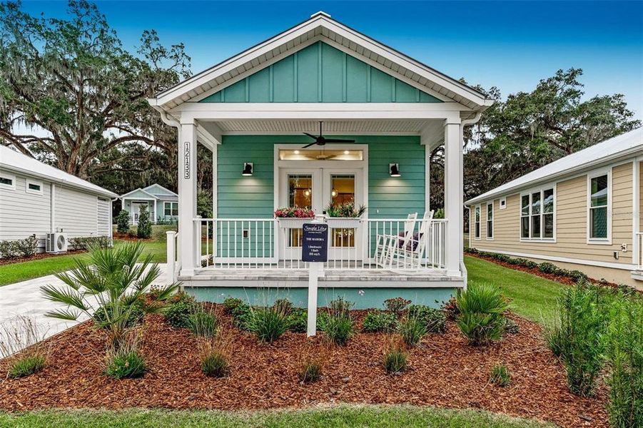 Front of Home with Covered Front Porch