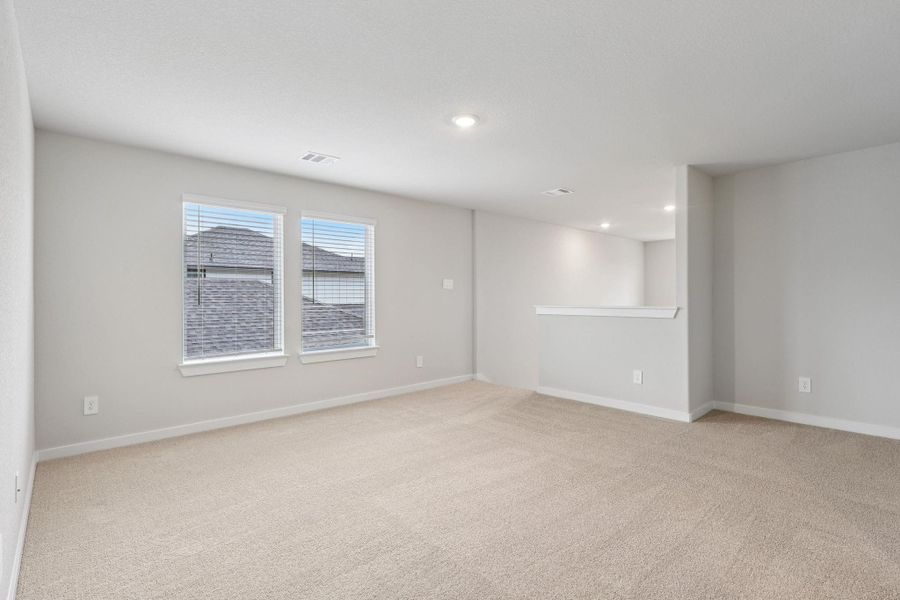 Photo is not of the actual home, but is an inspirational photo of builder’s model home and may depict options, furnishings, and/or decorator features that are not included