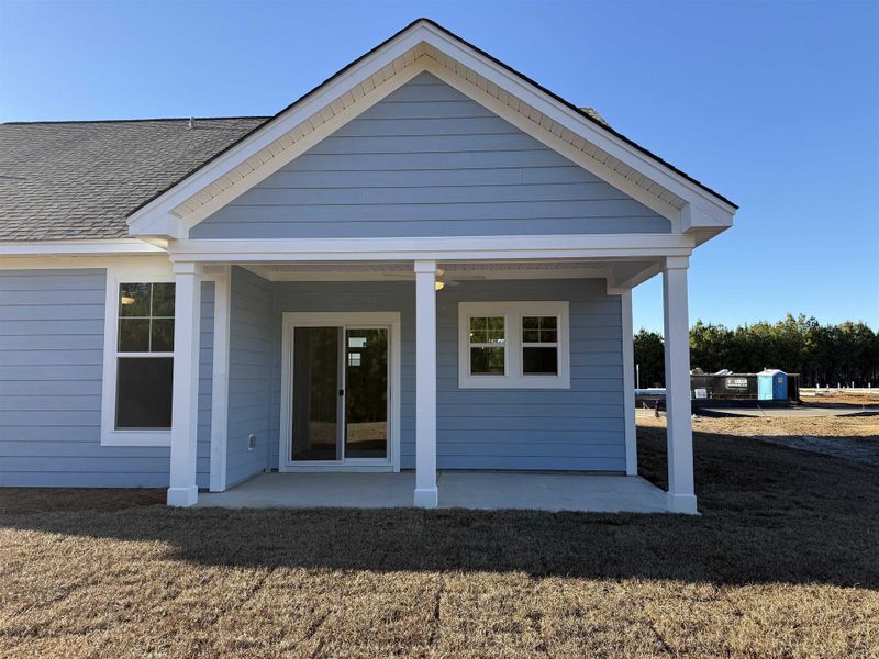 Exterior details and patio area of a home in Westwood Reserve, Conway (Image 18).