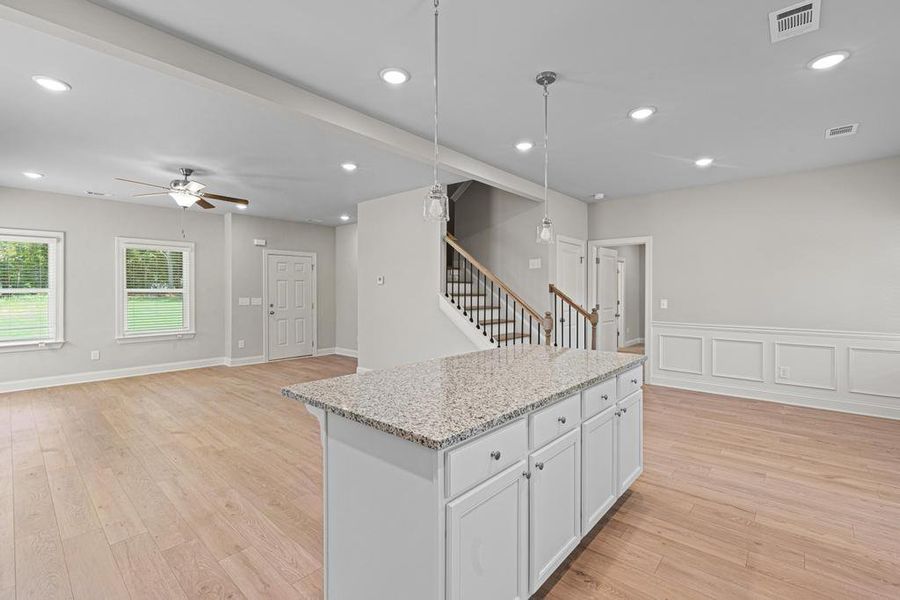 Furnished interior view inside a new home in , McDonough (Image 8).