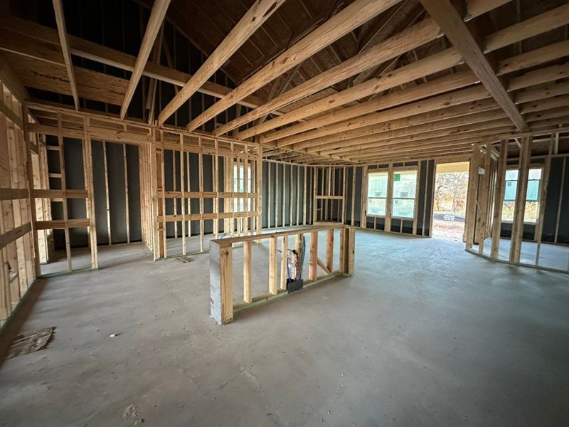 In-progress construction of a new home in Covenant Park, Springtown, TX (Image 6). In-progress construction of a new home in Covenant Park, Springtown, TX (Image 6).