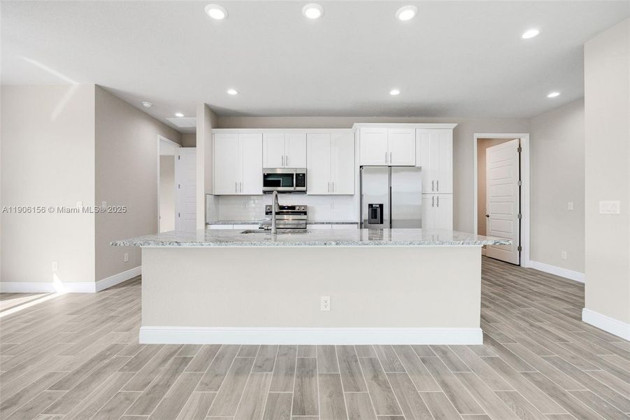 Furnished interior view inside a new home in , Labelle (Image 3).