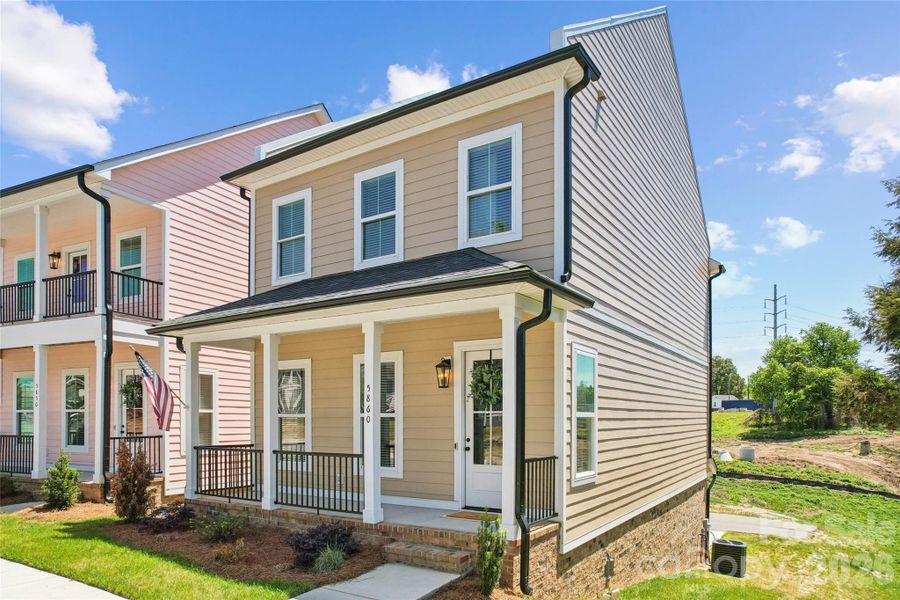 Exterior details and patio area of a home in , Kannapolis (Image 29).