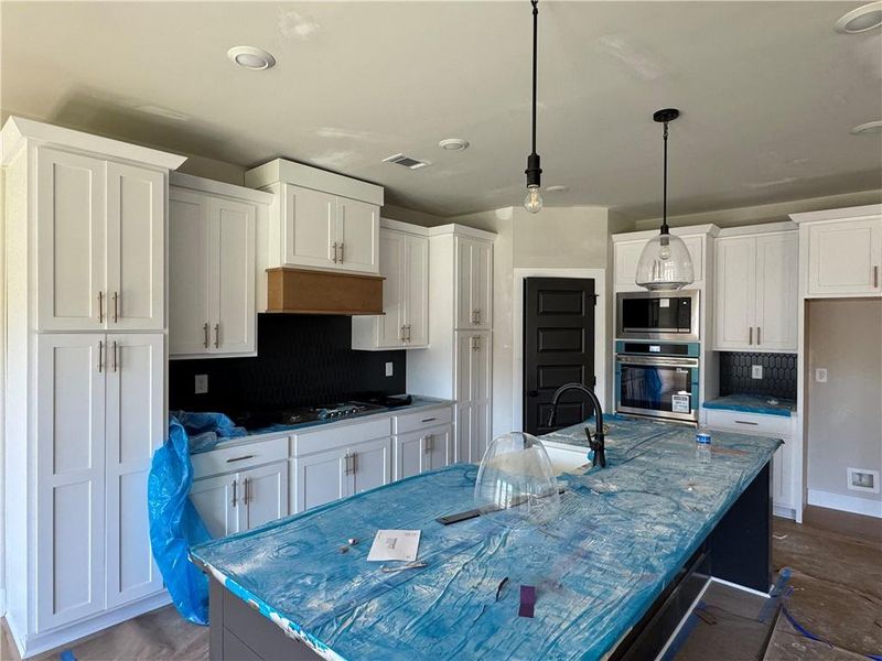In-progress construction of a new home in , Jefferson, GA (Image 33).