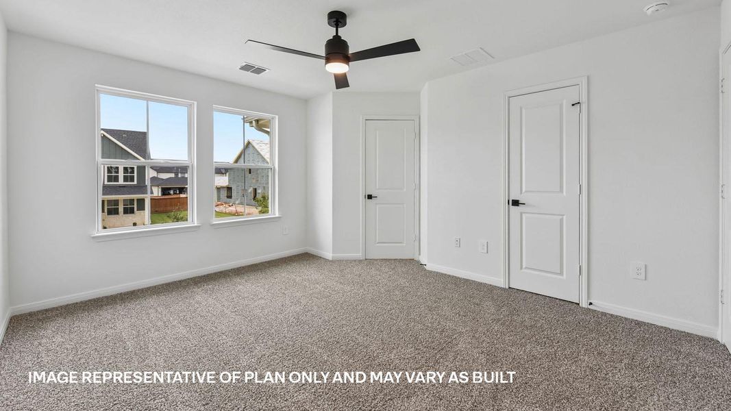 Spacious, unfurnished interior of a new home in Avery Centre, Round Rock (Image 35). Spacious, unfurnished interior of a new home in Avery Centre, Round Rock (Image 35).