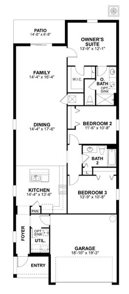 Image 6 representing the San Clemente by M/I Homes in Meadow Oaks, Hudson, FL.