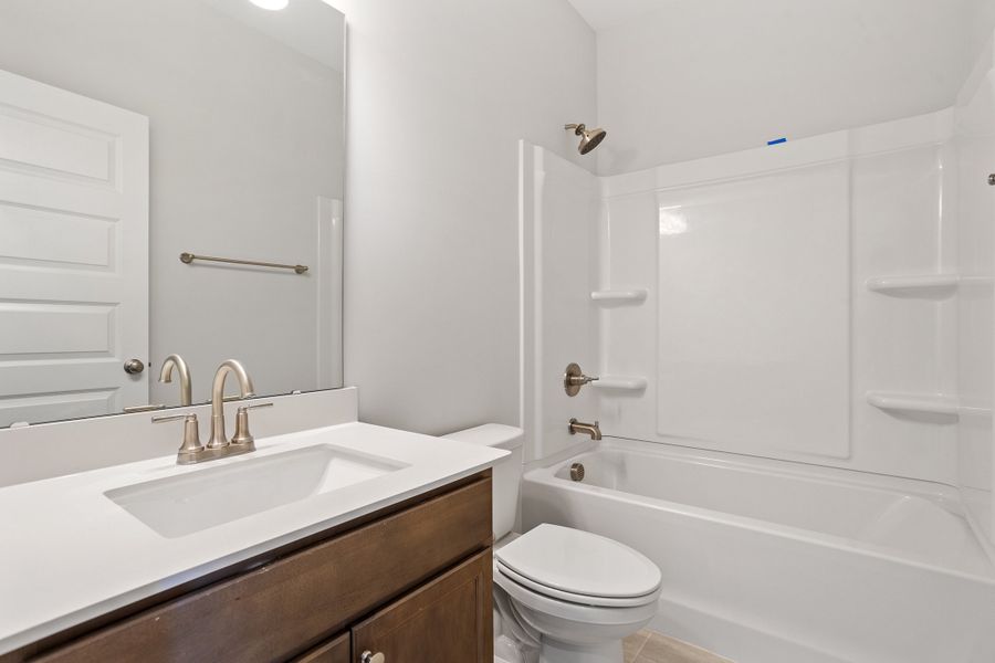 Furnished interior view inside a new home in Sweetbrier, Durham (Image 13).