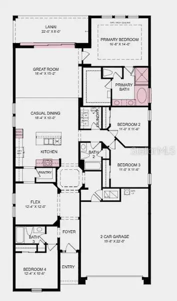 Additional Highlights Include: gourmet kitchen, 8' doors throughout, tray ceiling, door from primary closet to laundry room, rough in plumbing for future outdoor kitchen.