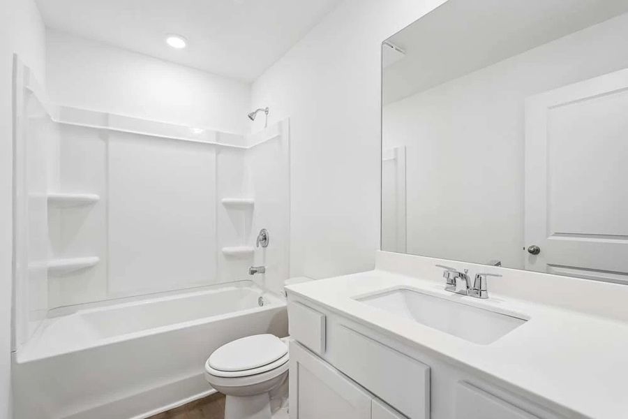 Bathroom Two featuring Timeless Collection Finishes