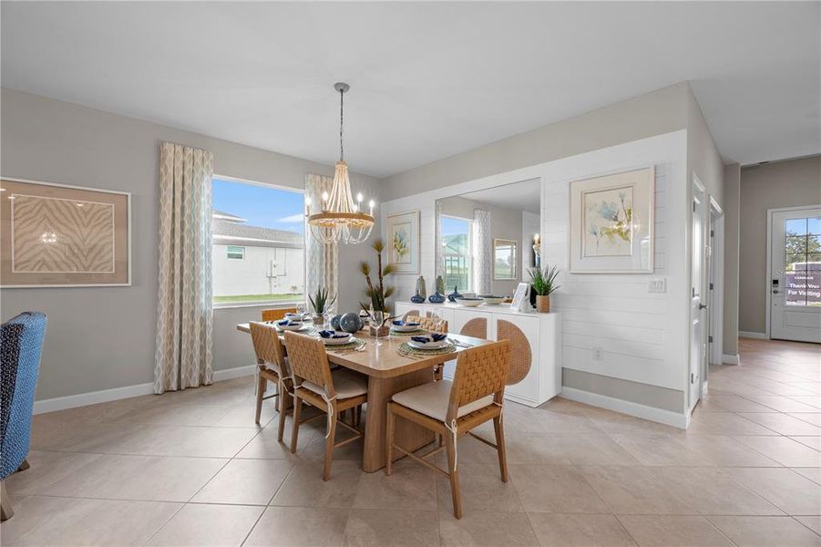 Furnished interior view inside a new home in Lennar at Turnleaf, Punta Gorda (Image 12).