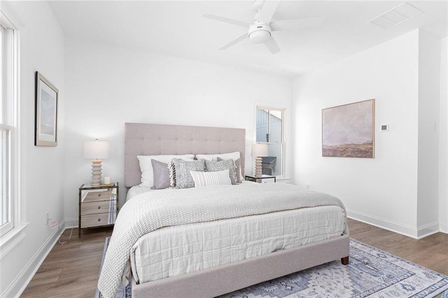 Furnished interior view inside a new home in Stillwood, Hapeville (Image 7). Furnished interior view inside a new home in Stillwood, Hapeville (Image 7).