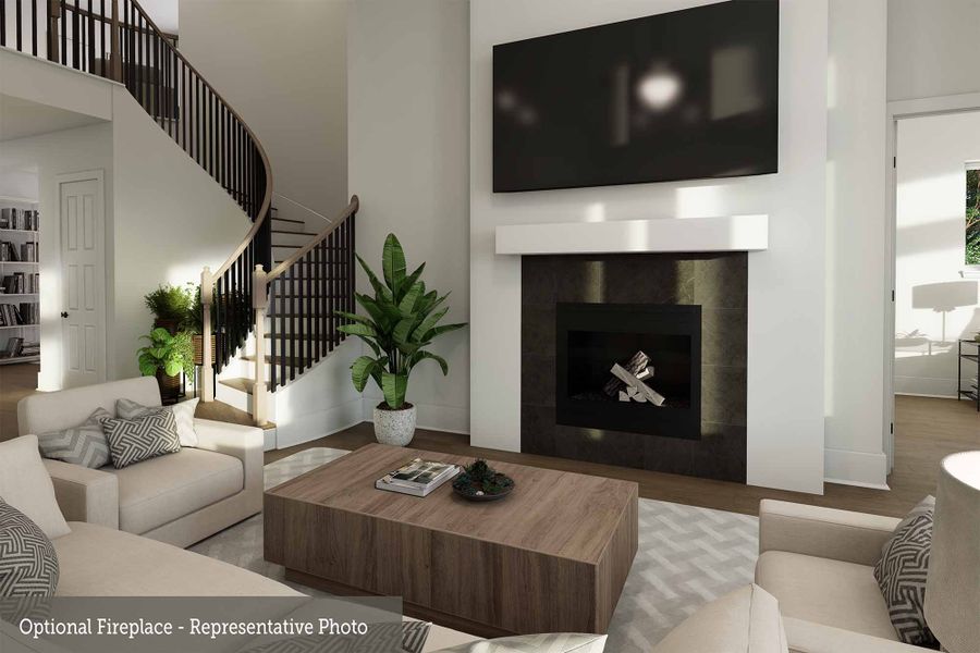 The Liam - Optional Fireplace The Liam - Optional Fireplace