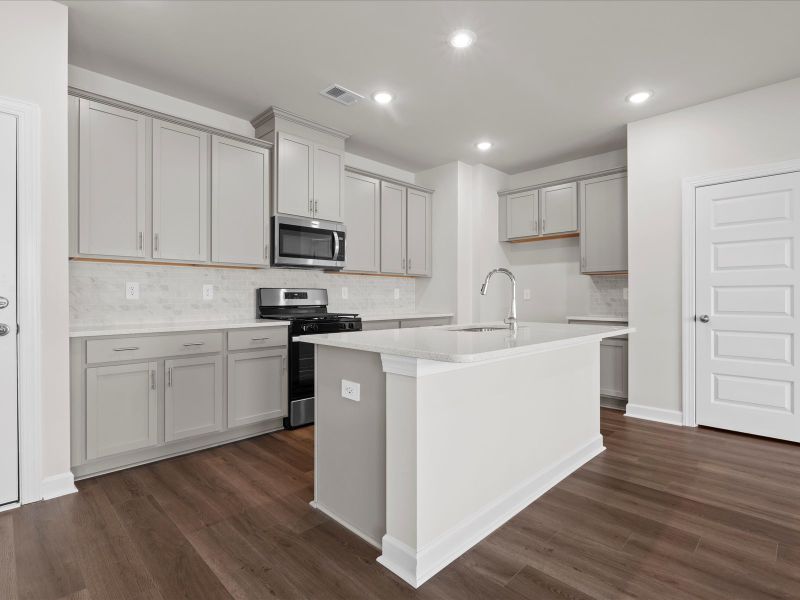 Furnished interior view inside a new home in Cedar Shoals – Heritage Collection, Piedmont (Image 3).