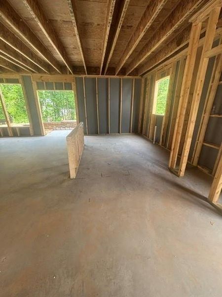 In-progress construction of a new home in Edenglen, Buford, GA (Image 47).