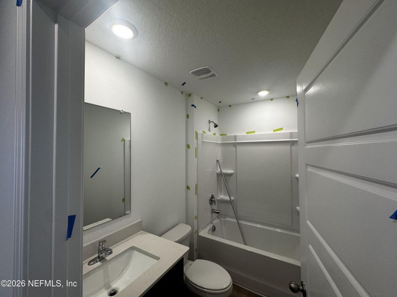 Furnished interior view inside a new home in The Arbors, Jacksonville (Image 17). Furnished interior view inside a new home in The Arbors, Jacksonville (Image 17).