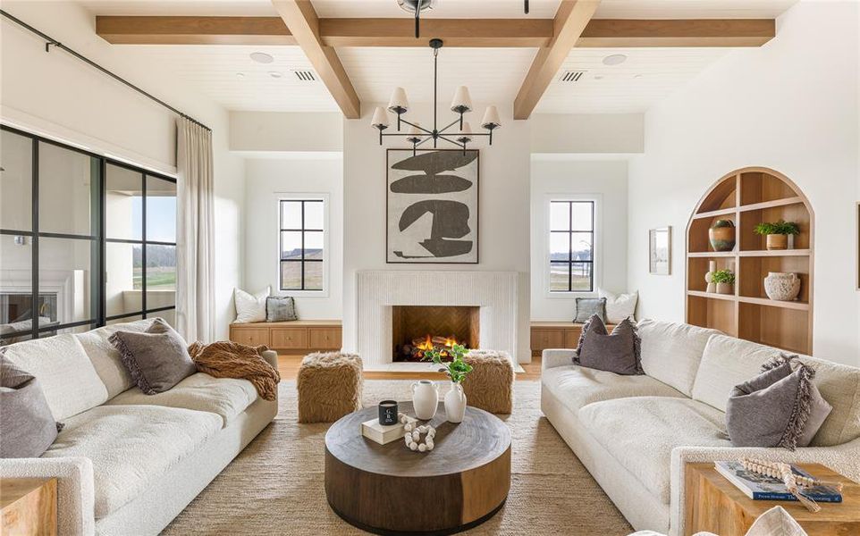 Furnished interior view inside a new home in , Fairview (Image 4).