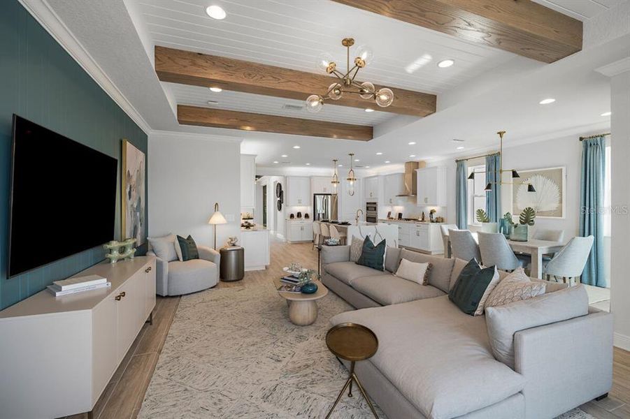 Furnished interior view inside a new home in Turnleaf, Punta Gorda (Image 9). Furnished interior view inside a new home in Turnleaf, Punta Gorda (Image 9).