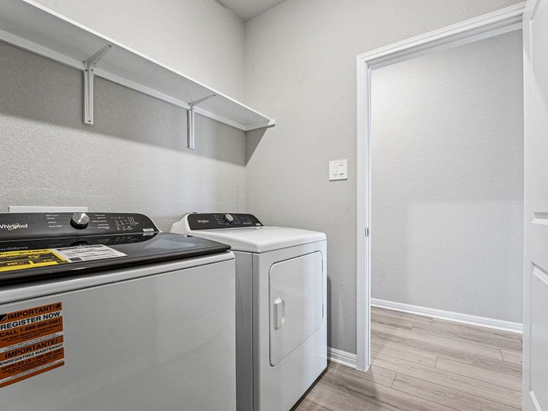 Photo is not of the actual home, but is an inspirational photo of builder’s model home and may depict options, furnishings, and/or decorator features that are not included